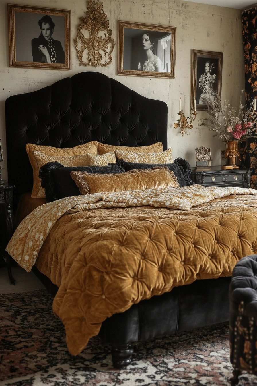29 Modern Vintage Bedroom Ideas to Blend Retro Charm with Modern Style ...