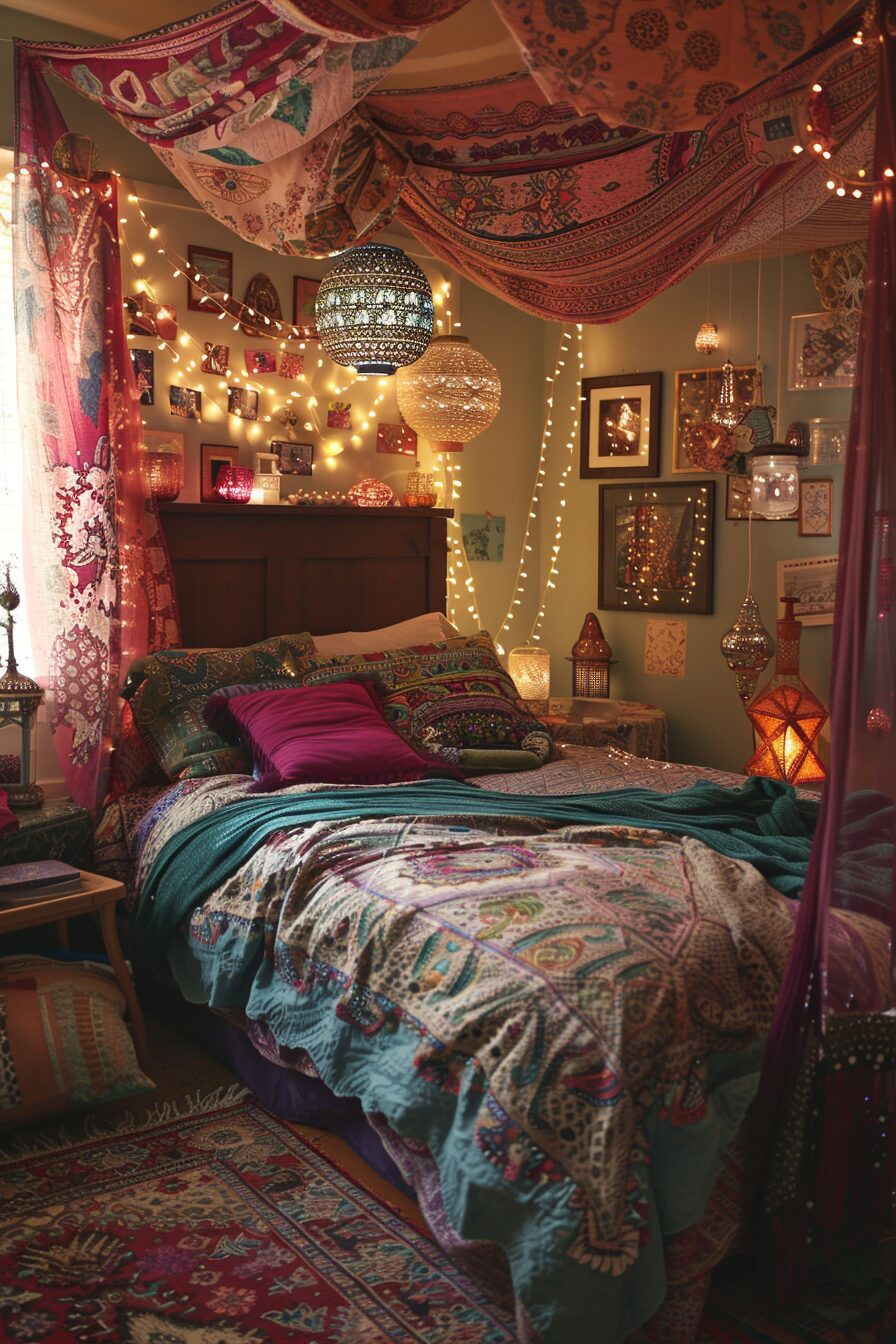 29 Boho Witchy Bedroom Ideas for a Stylishly Mystical Design - My ...