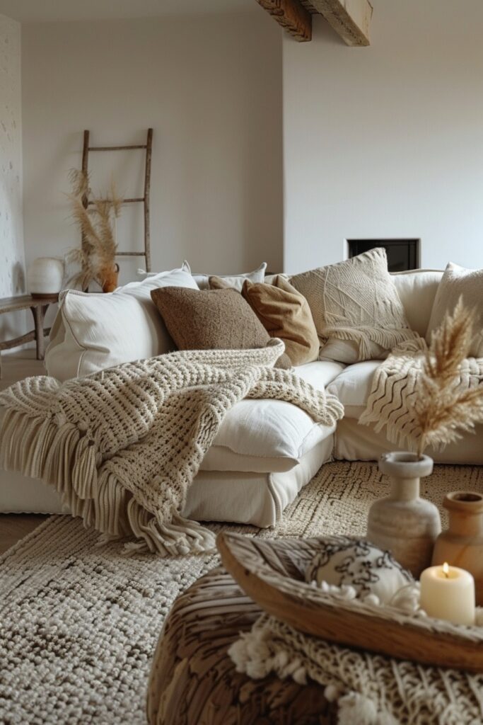 Inviting Warmth in a Scandi Boho Decor