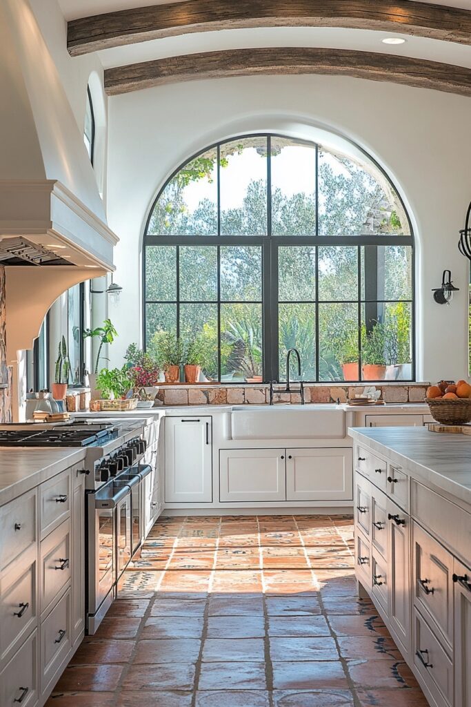 Mediterranean Style with Modern Lines