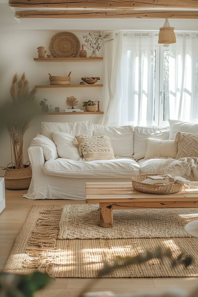 Natural Elements in Scandi Boho Design