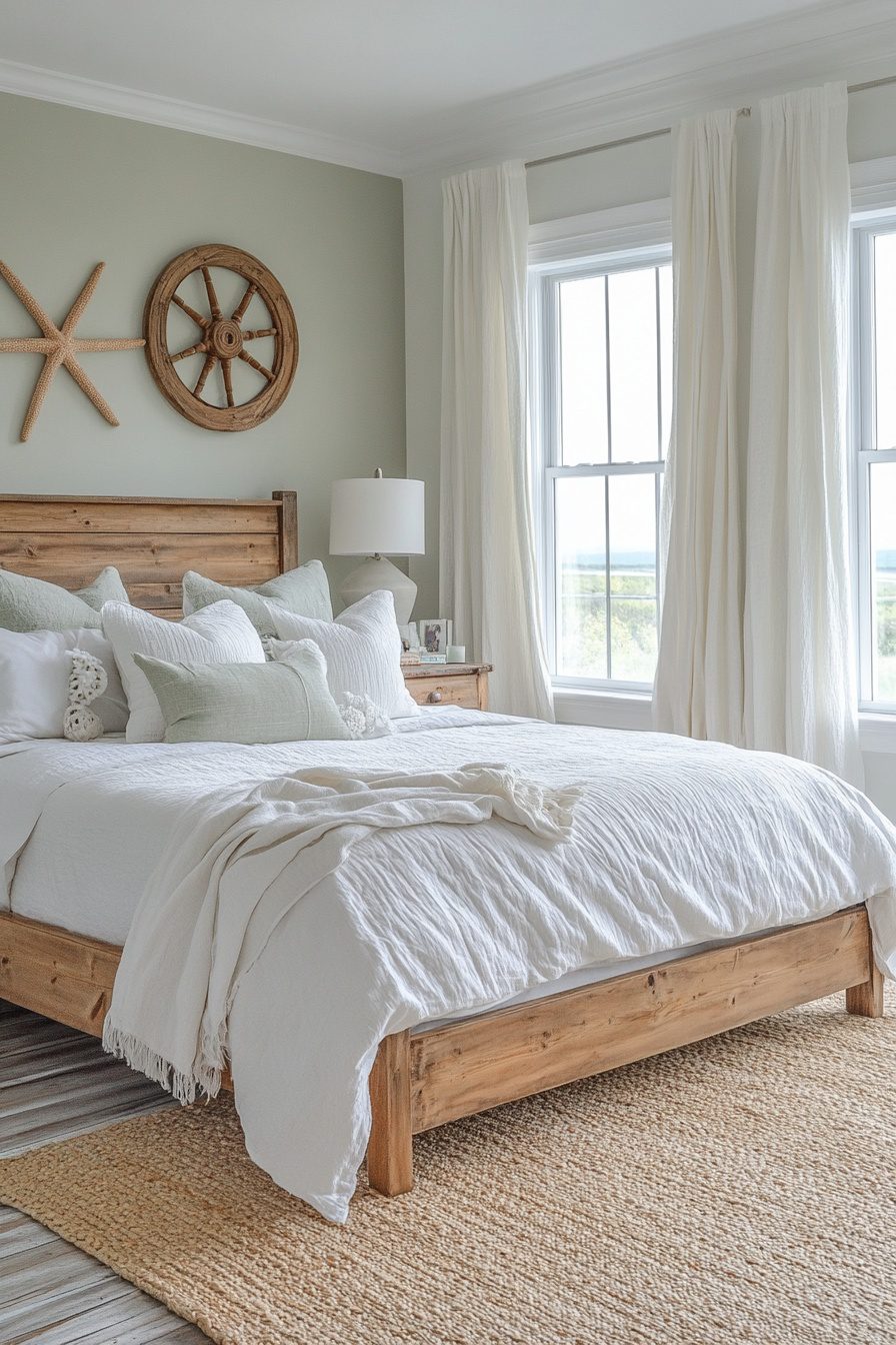 29 Coastal Farmhouse Bedroom Ideas to Capture the Spirit of the Seaside ...