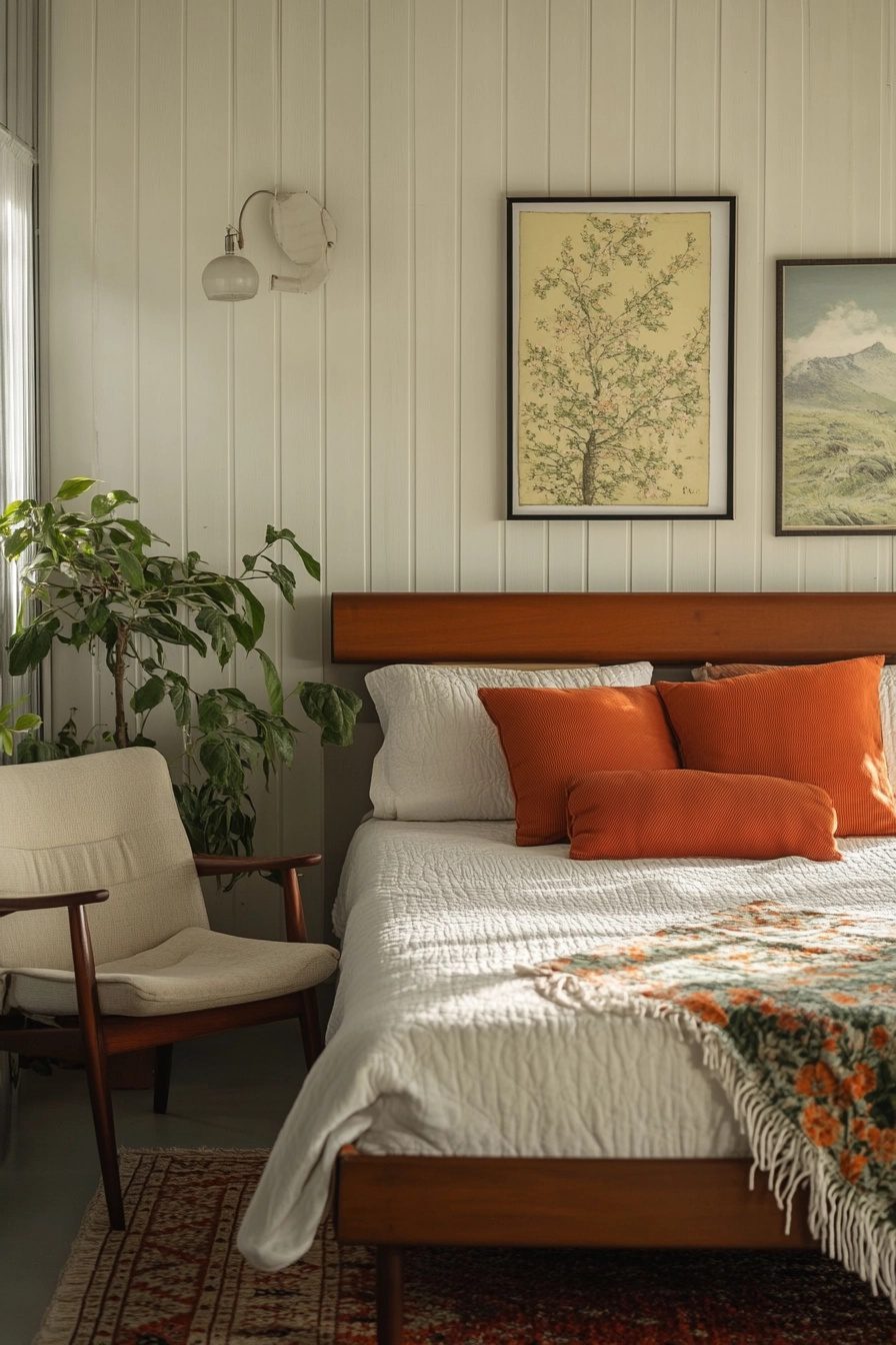 29 Modern Vintage Bedroom Ideas to Blend Retro Charm with Modern Style ...