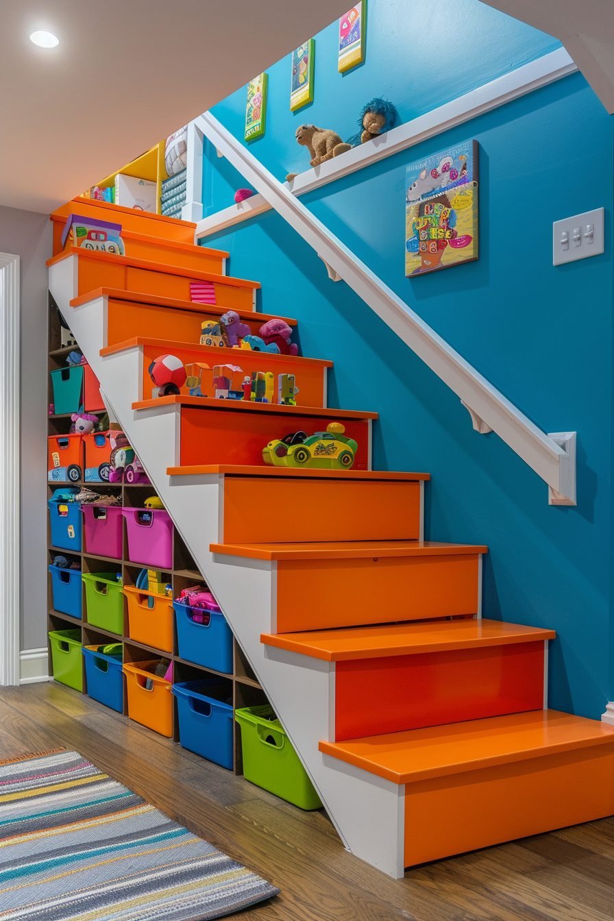 29 Staircase Storage Under Stairs Ideas to Maximize Your Home's Space ...