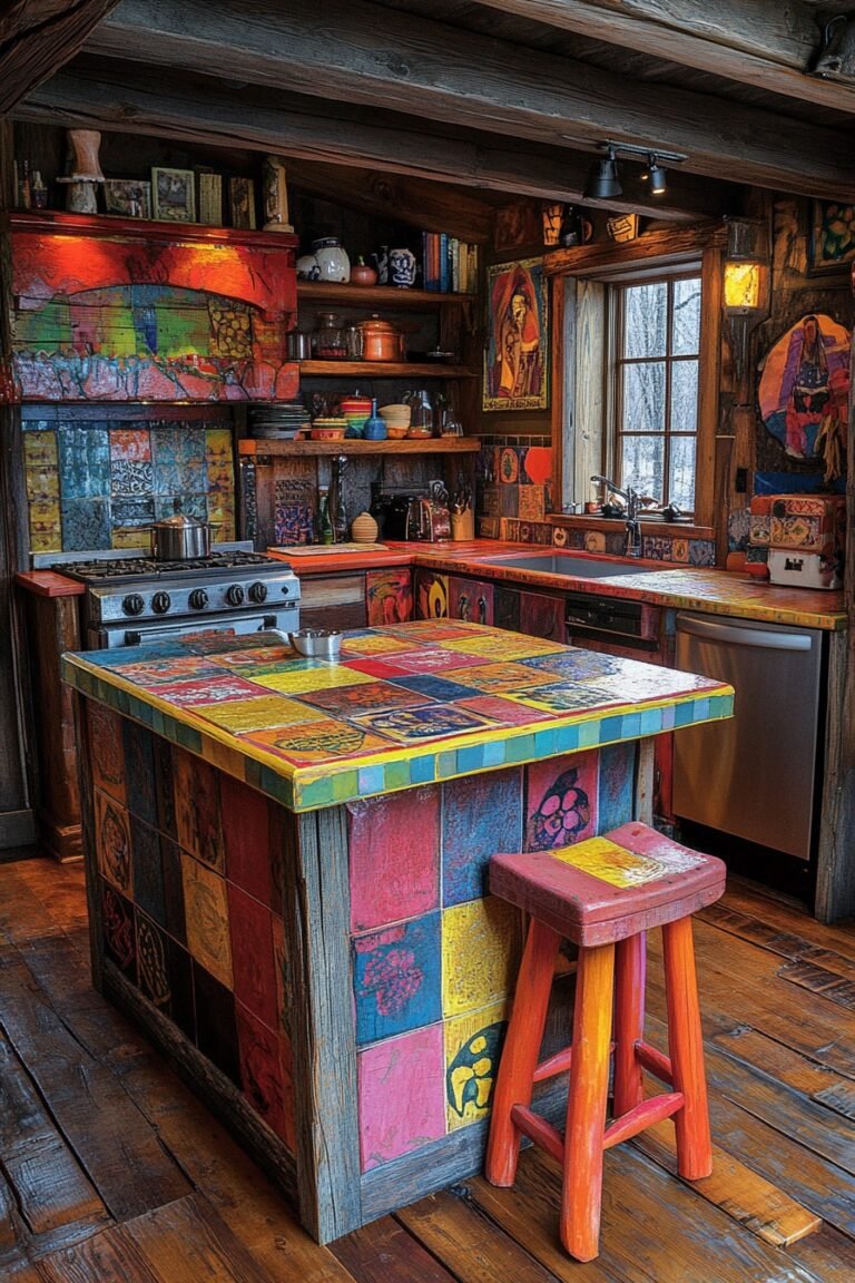 29 Small Cabin Interior Kitchen Ideas to Create a Compact Culinary ...