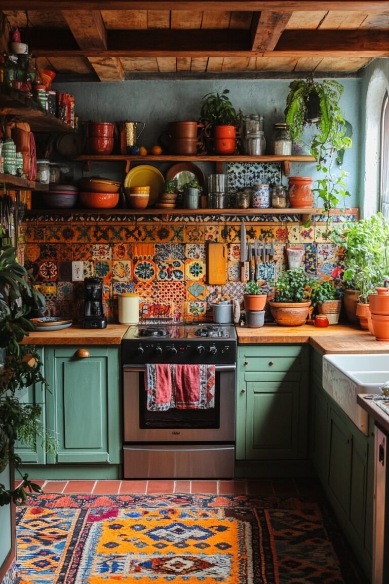 29 Small Cabin Interior Kitchen Ideas to Create a Compact Culinary ...