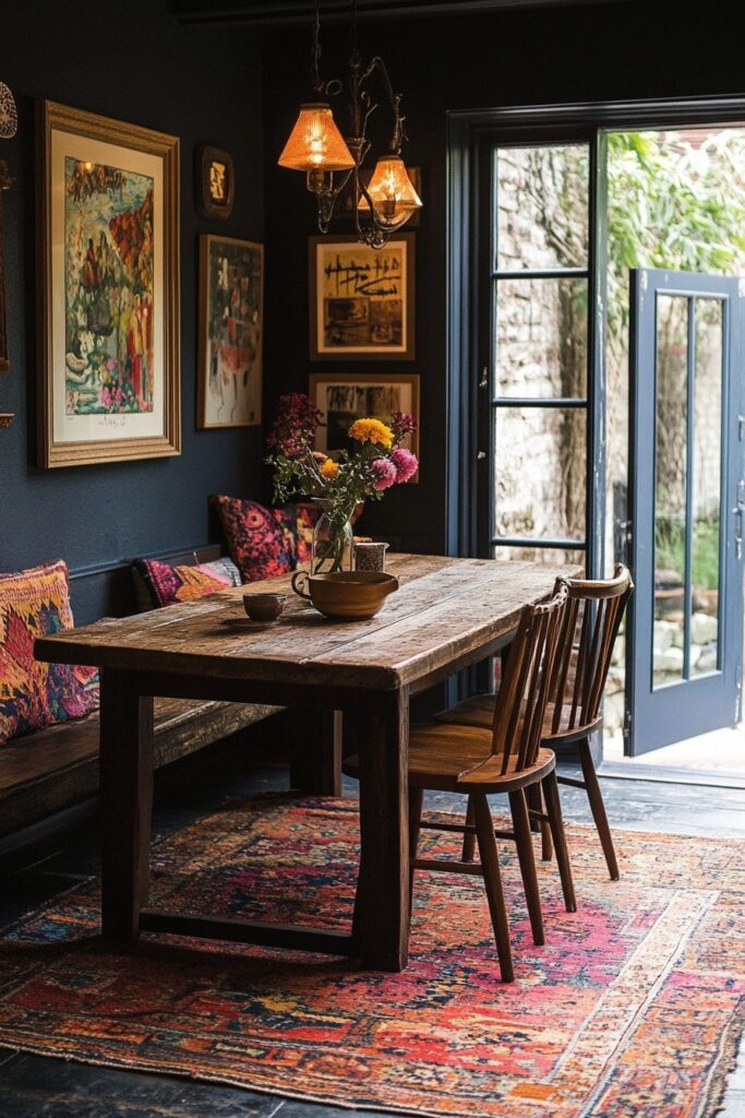 Eclectic Breakfast Corner