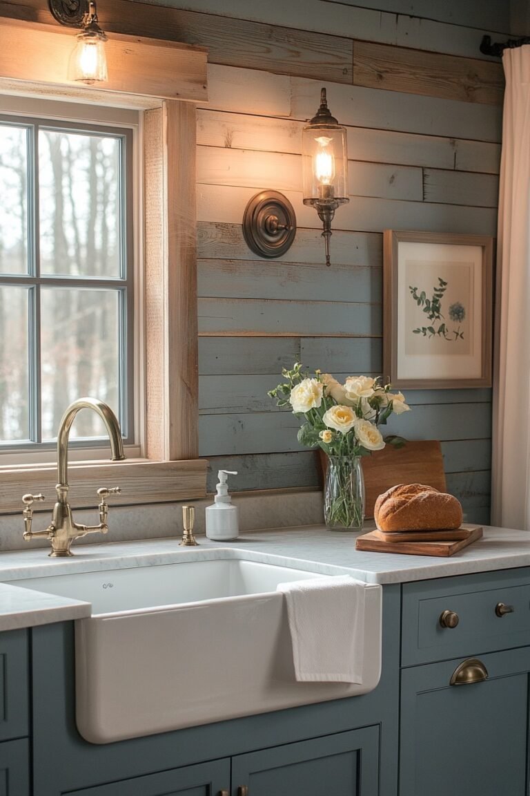 29 Small Cabin Interior Kitchen Ideas to Create a Compact Culinary ...