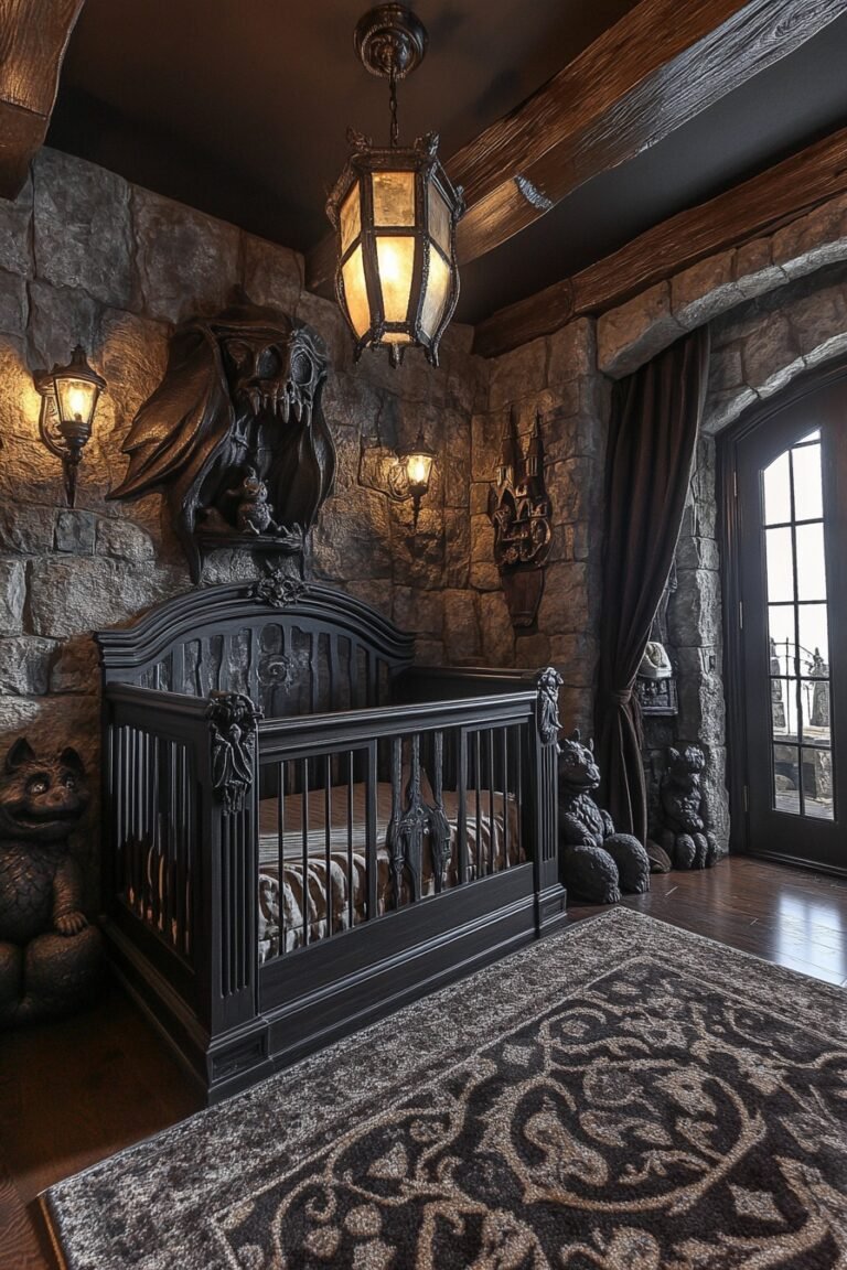 29 Western Gothic Nursery Ideas to Add Dark Charm to Your Little One’s ...
