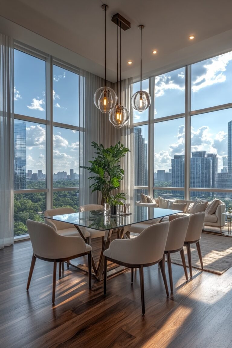 View of 29 Apartment Dining Area Ideas to Create a Modern and Elegant Look - My ...