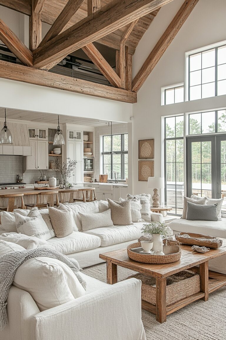 29 Modern Farmhouse Living Room Ideas for a Warm and Inviting ...