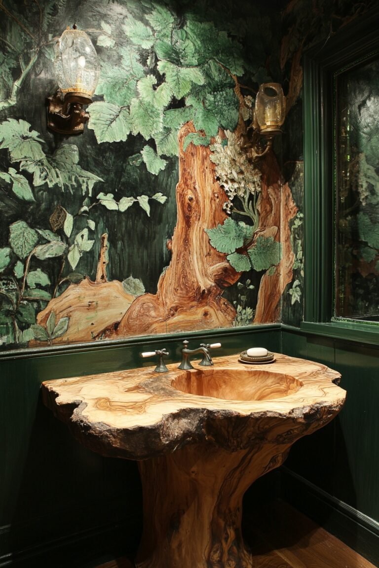29 Small Log Cabin Interior Bathroom Ideas to Maximize Functionality ...
