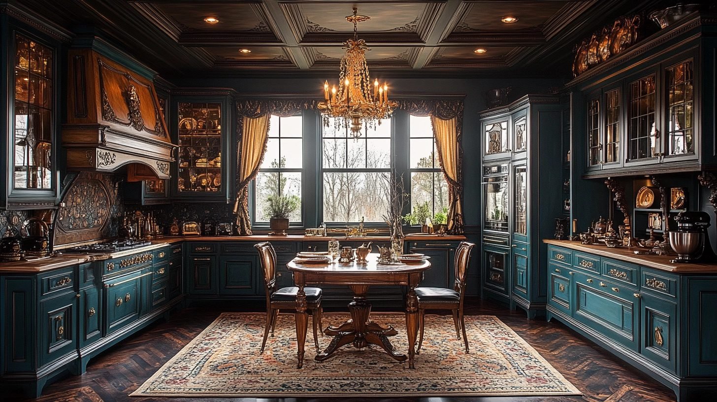 29 Western Gothic Kitchen Ideas to Add Dark Elegance to Your Cooking ...