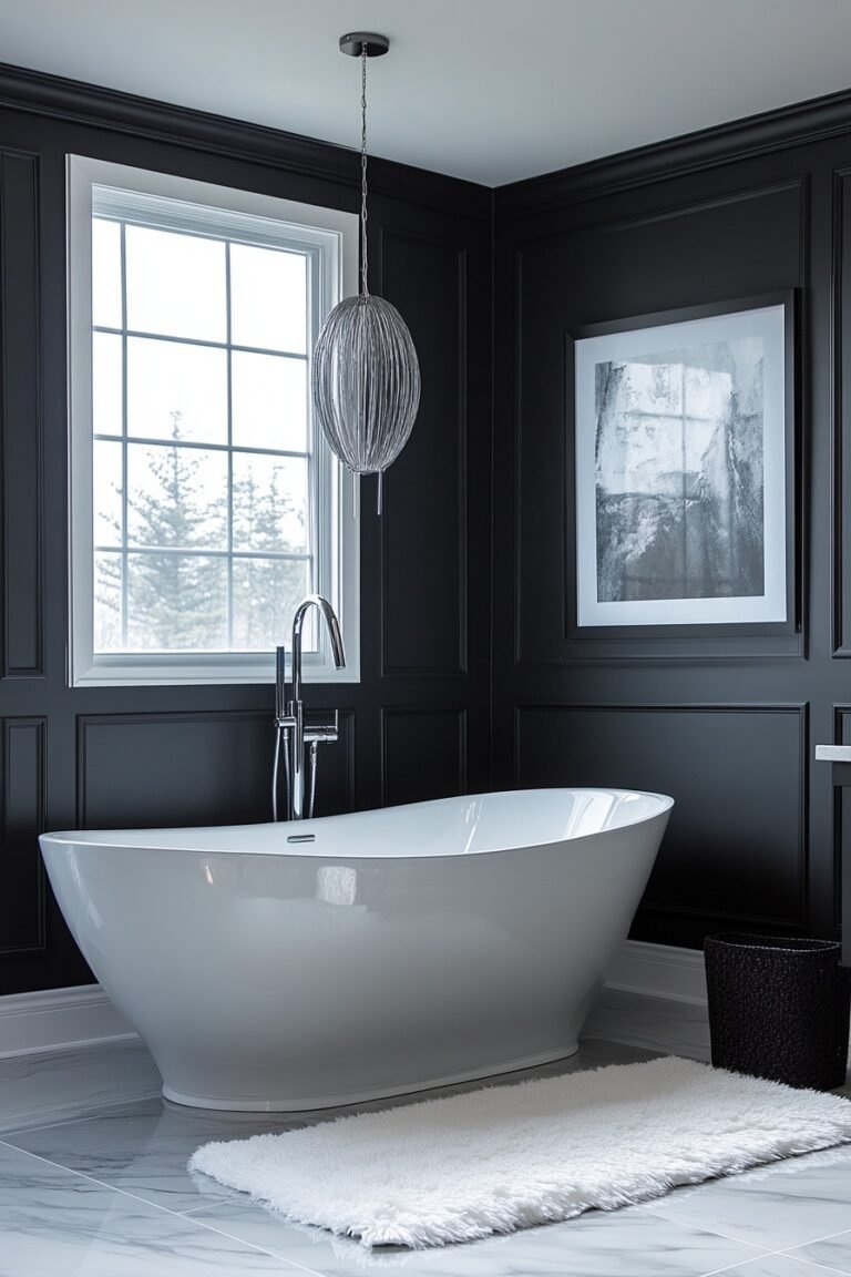 29 Transitional Bathroom Design Ideas That Fuse Traditional and ...
