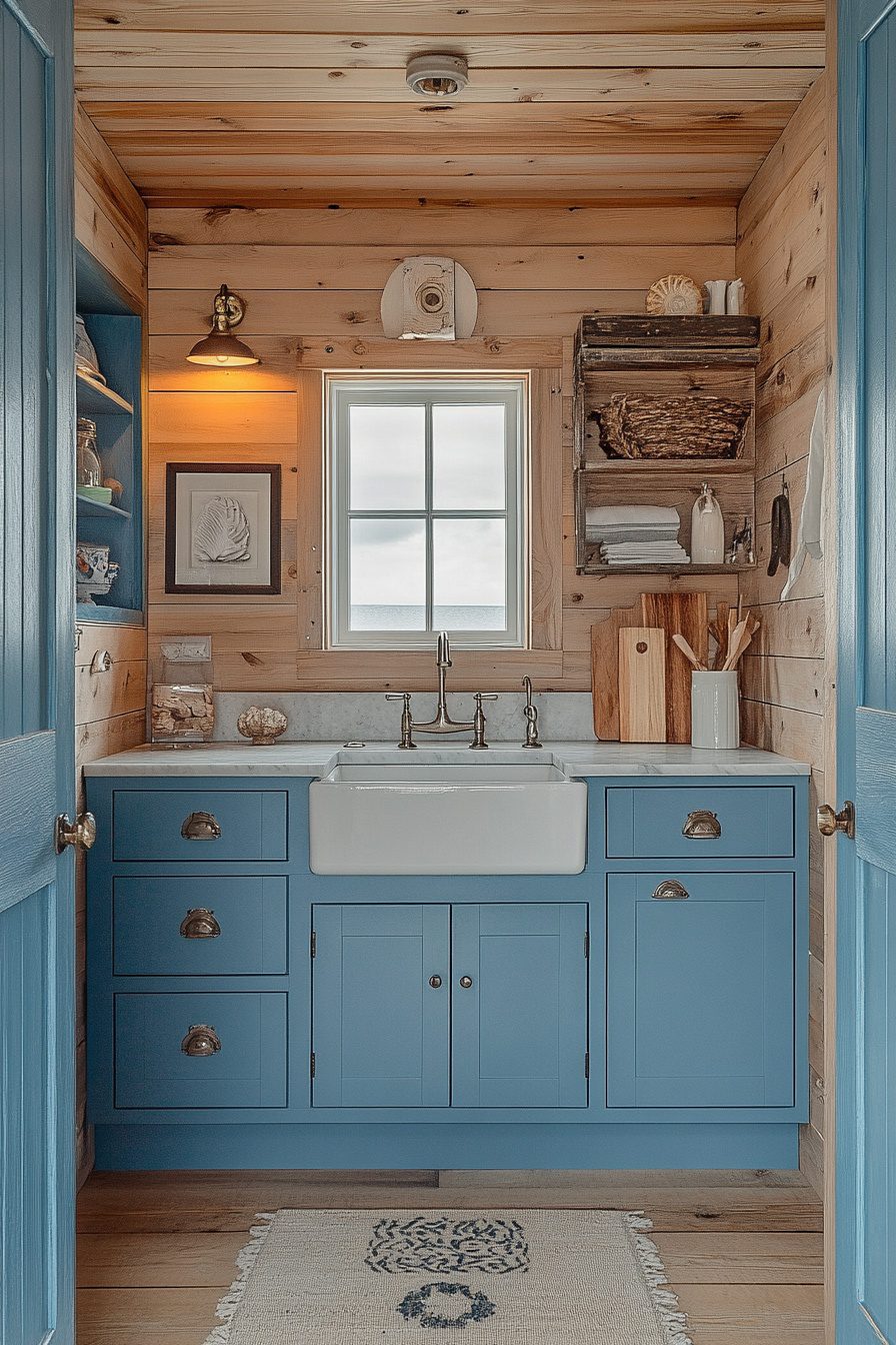 29 Small Cabin Kitchen Ideas to Infuse Your Cabin with Cozy Kitchen ...