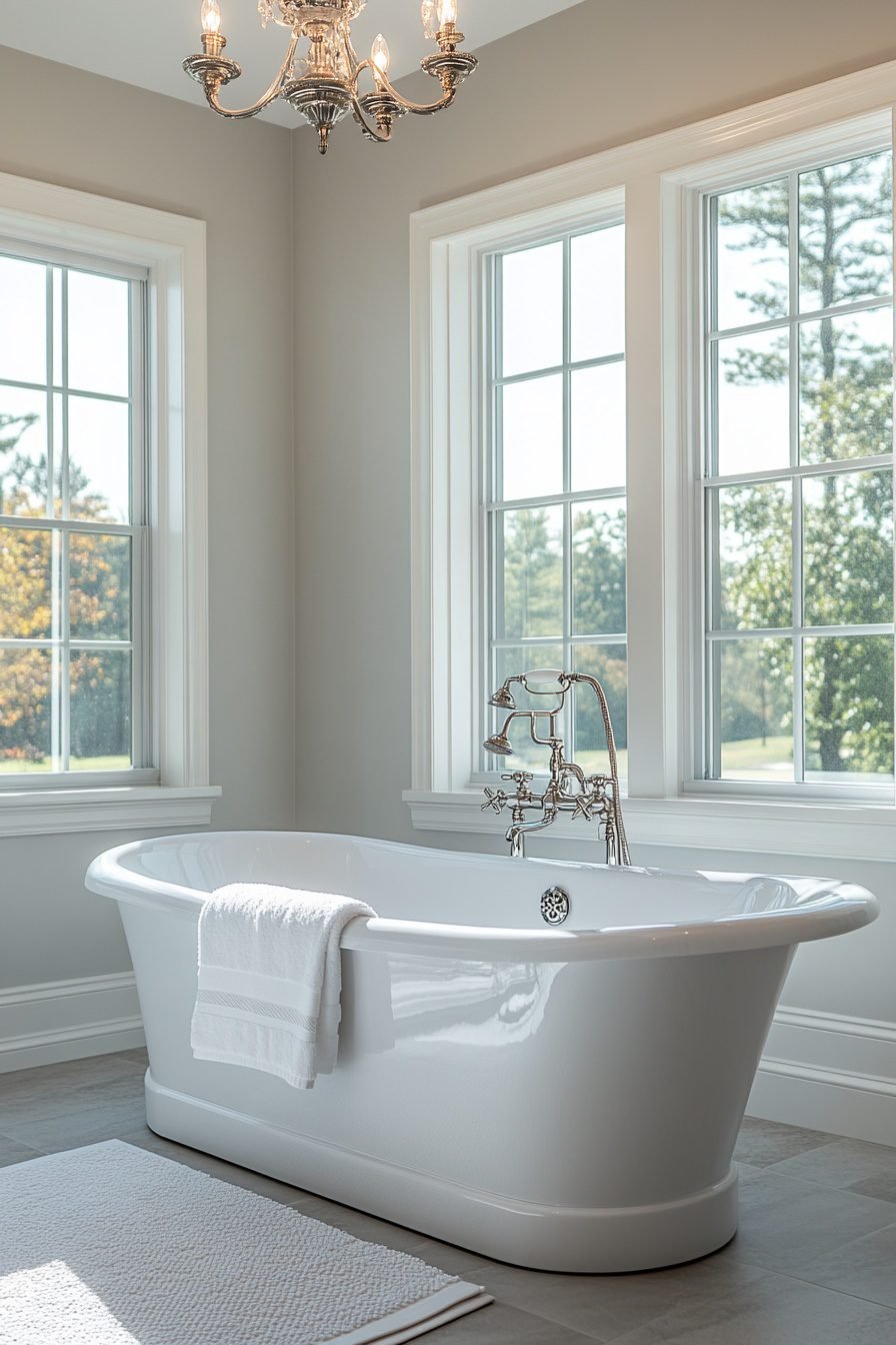 29 Transitional Bathroom Design Ideas That Fuse Traditional and ...