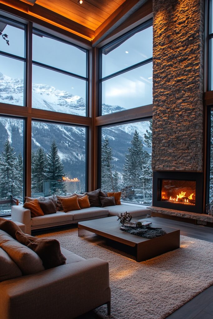 29 Modern Cabin Interior Design Ideas for a Perfect Balance of Comfort ...