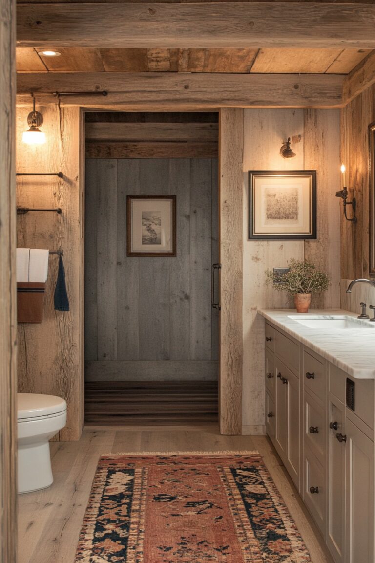 29 Small Cabin Bathroom Ideas for Creating a Cozy and Functional Space ...