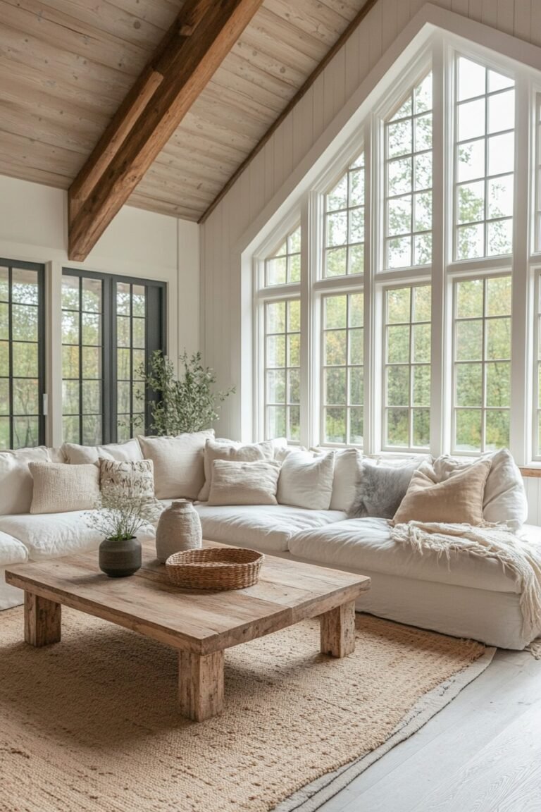 View of 29 Nordic Farmhouse Decor Ideas for a Cozy and Inviting Home - My ...