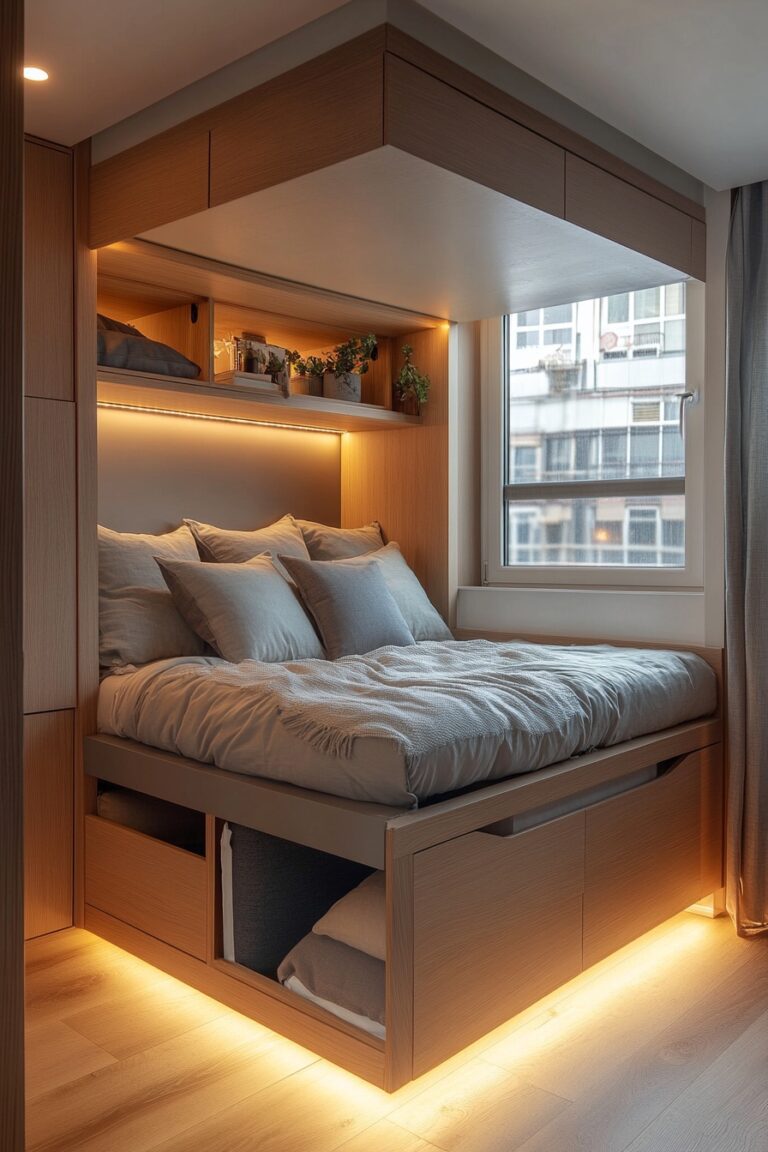 29 Tiny Apartment Closet Ideas for Organizing Clothes and Accessories ...