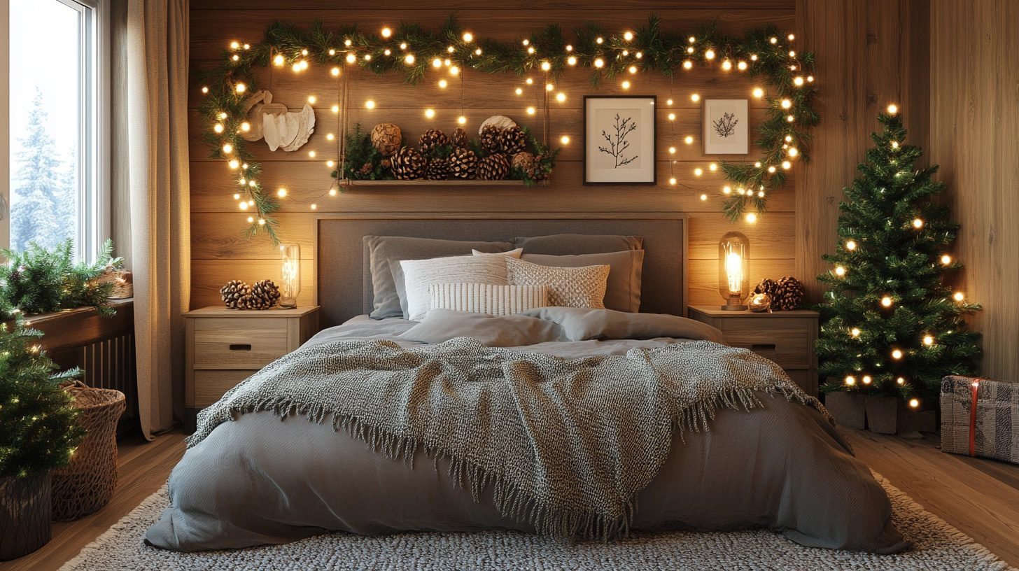 29 Boho Xmas Decor Bedroom Ideas to Bring the Holiday Spirit into Your ...