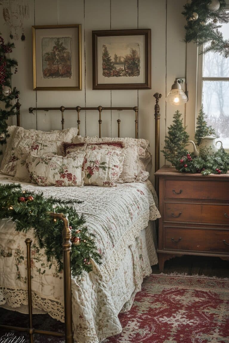 29 Vintage Christmas Decor Ideas to Celebrate the Season with Classic