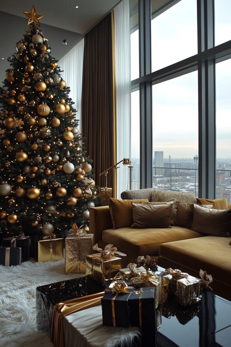 29 Christmas Decorations Apartment Ideas to Transform Your Space for ... - Holiday Penthouse Decorations Ideas
