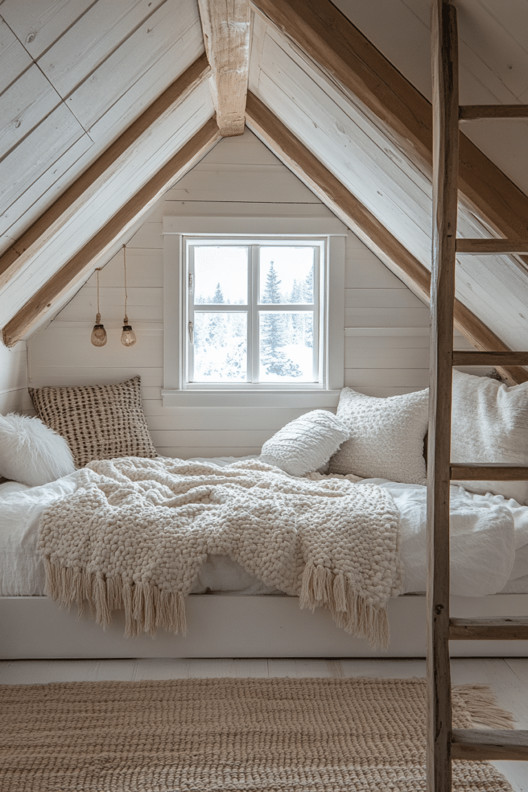 Beautiful view of Renovating A Cozy Nordic Cabin Home