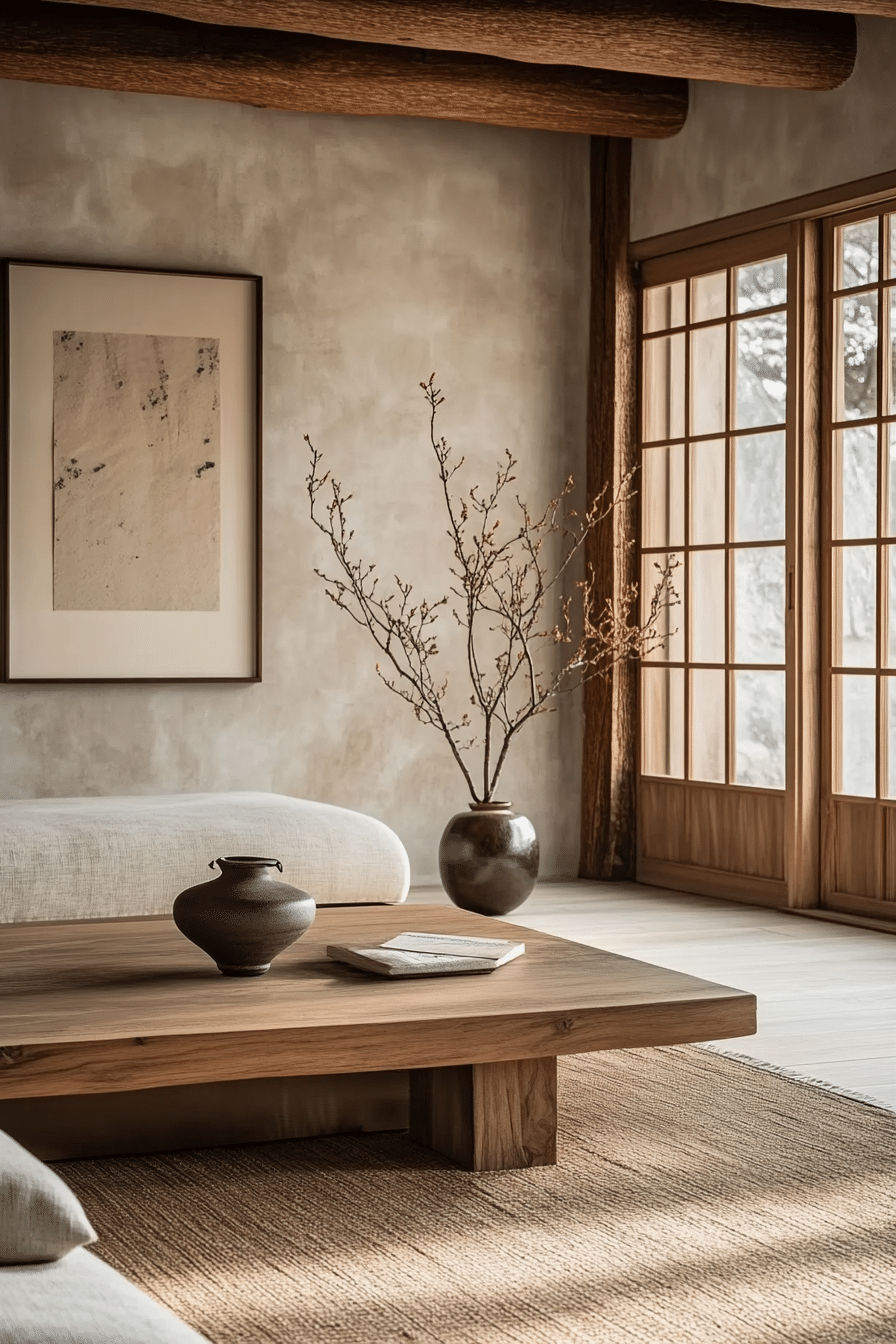 29 Wabi Sabi Japandi Living Room Ideas to Inspire Your Home Makeover ...
