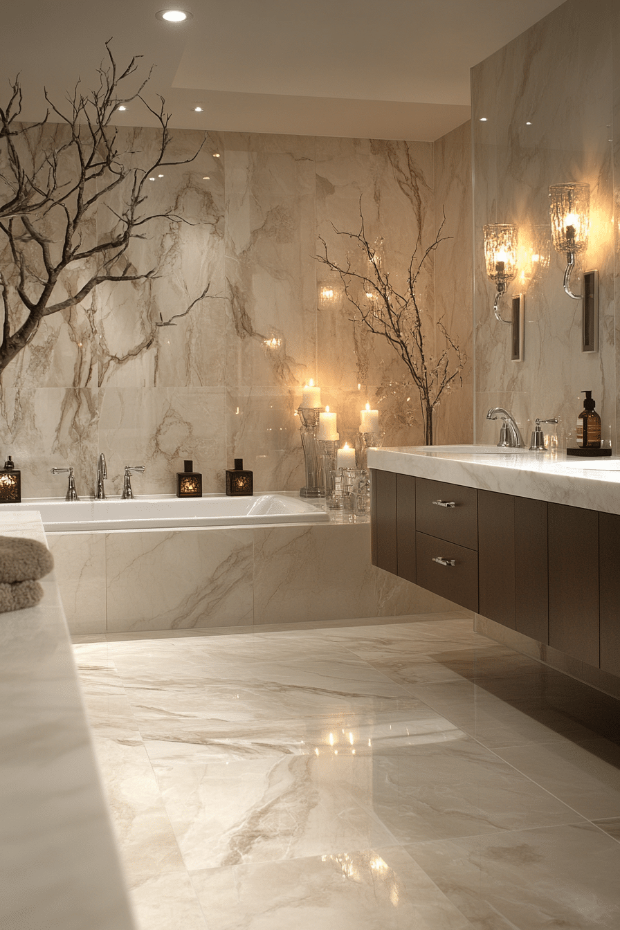Image showcasing 29 Luxury Bathroom Design Ideas for a Modern and Glamorous Vibe - My ...