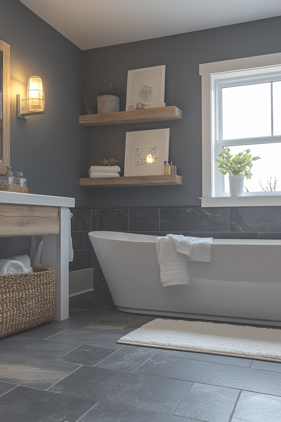 29 Grey Bathroom Decor Ideas for a Minimalist and Chic Bathroom - My ...