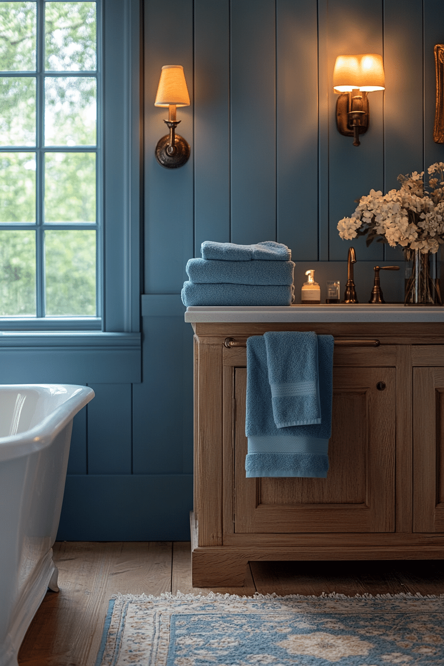 29 Blue Bathroom Decor Ideas for a Fresh and Serene Space - My Elegant Home
