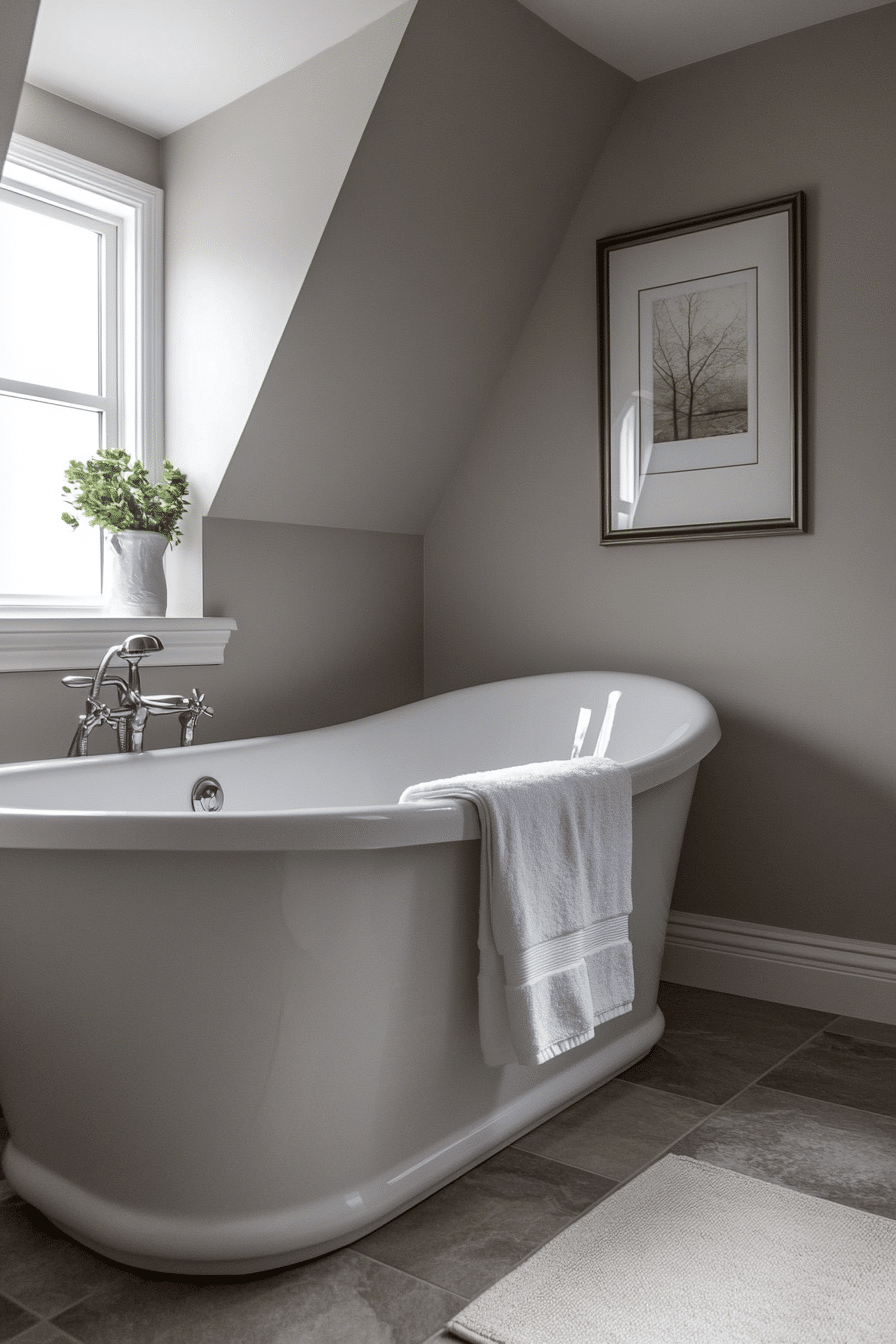 29 Grey Bathroom Decor Ideas for a Minimalist and Chic Bathroom - My ...