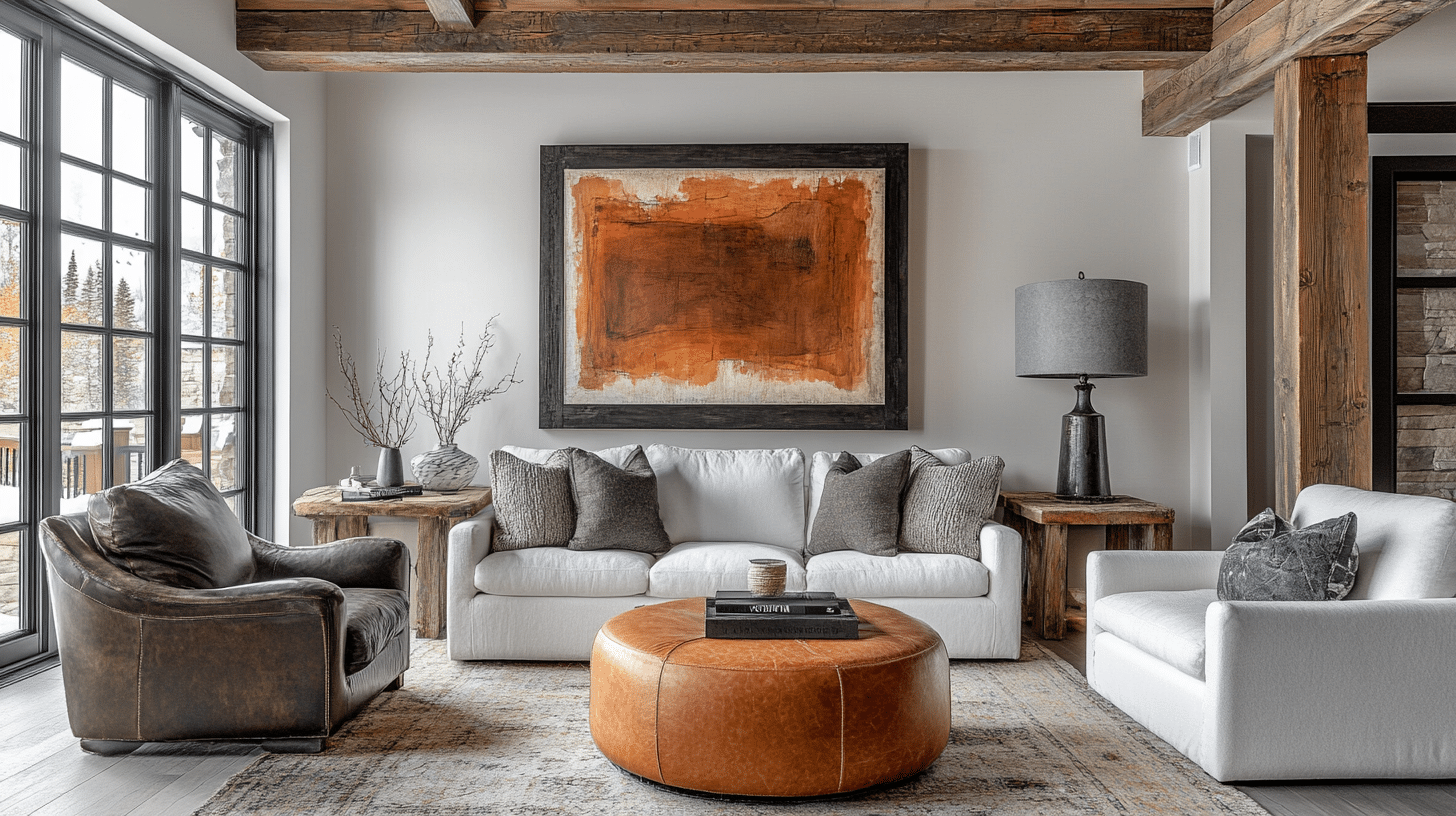 29 Rustic Modern Living Room Ideas for a Relaxing and Chic Atmosphere ...