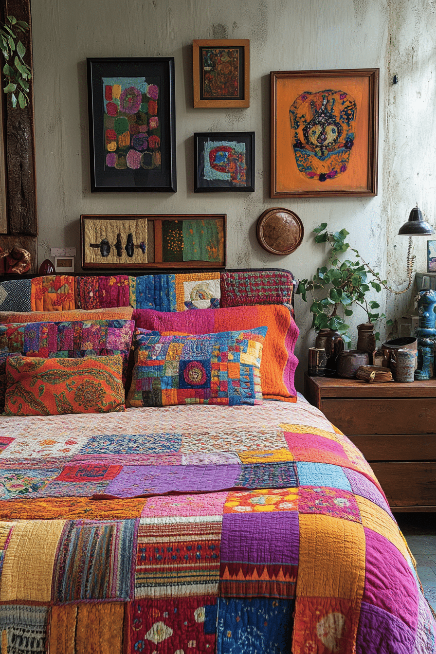 29 Colorful Eclectic Bedroom Ideas to Create a Fun and Bold Atmosphere ...