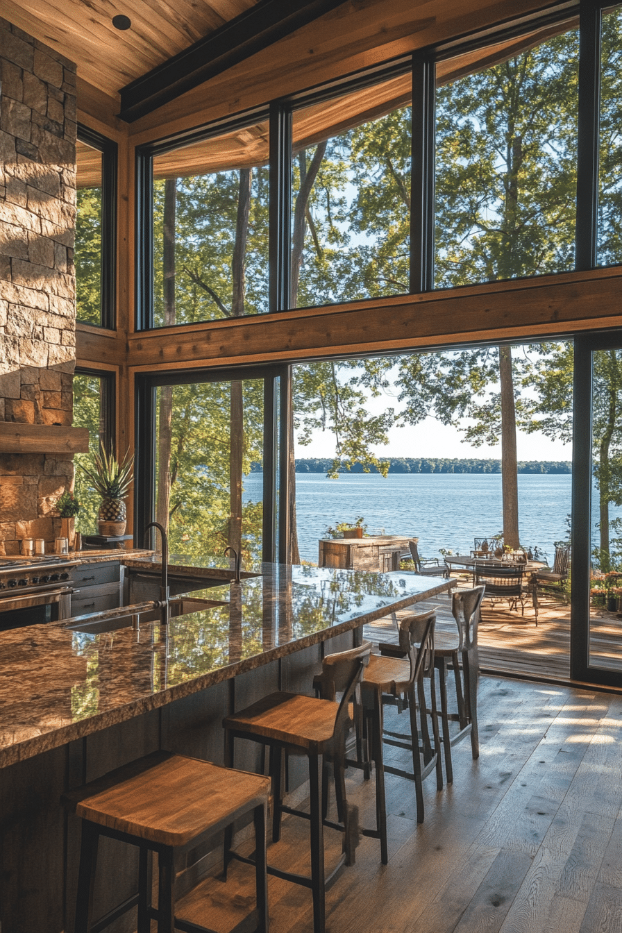 little cabin kitchen