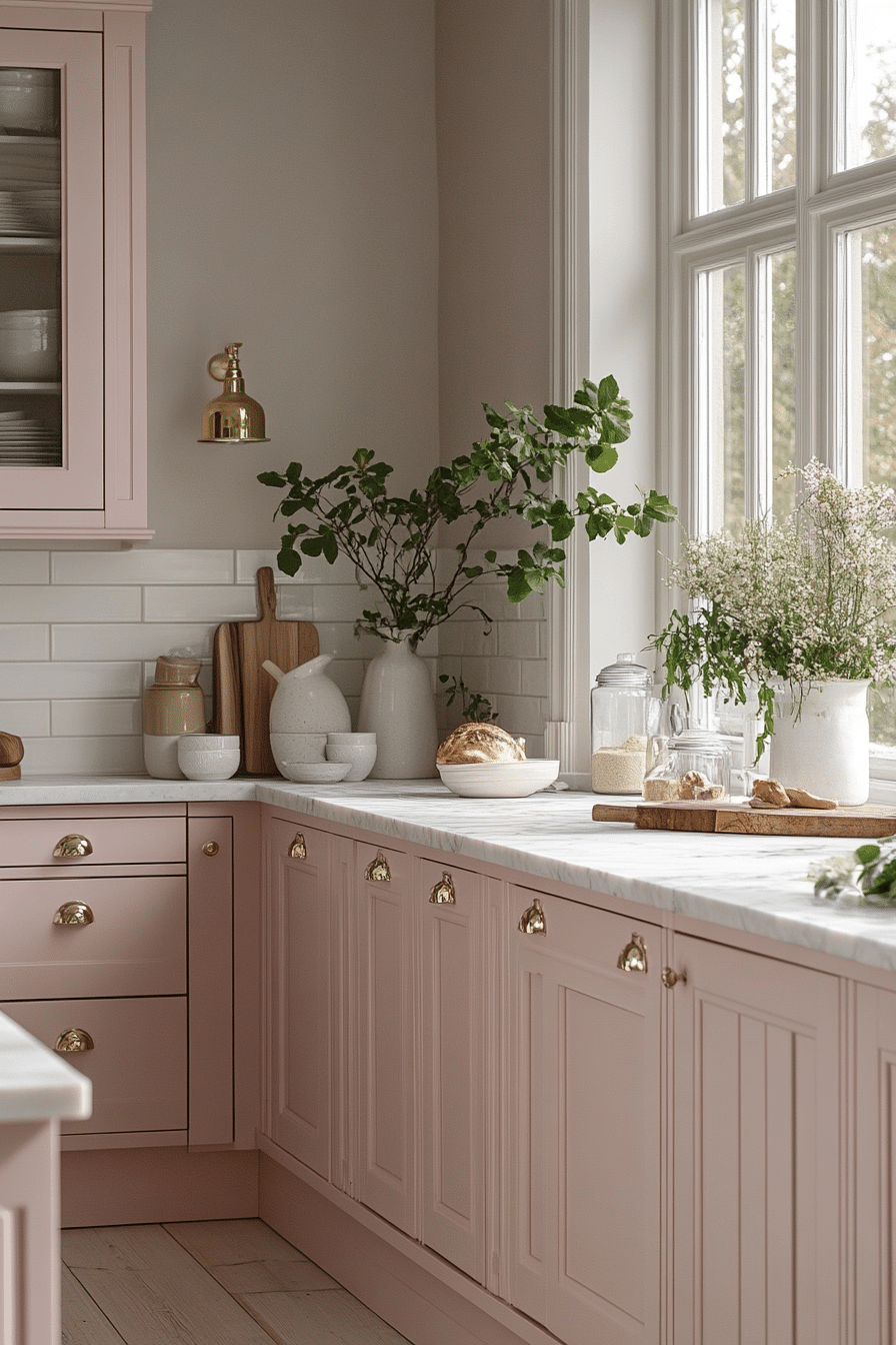 Pink Kitchen Unit 19 Pink Kitchen Cabinets to Add a Touch of Sweetness and Style to Your ...