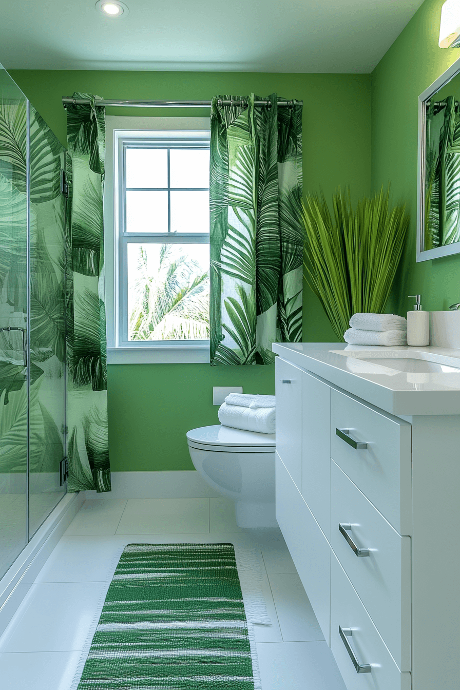 29 Green Bathroom Ideas to Create a Perfect Balance of Style and