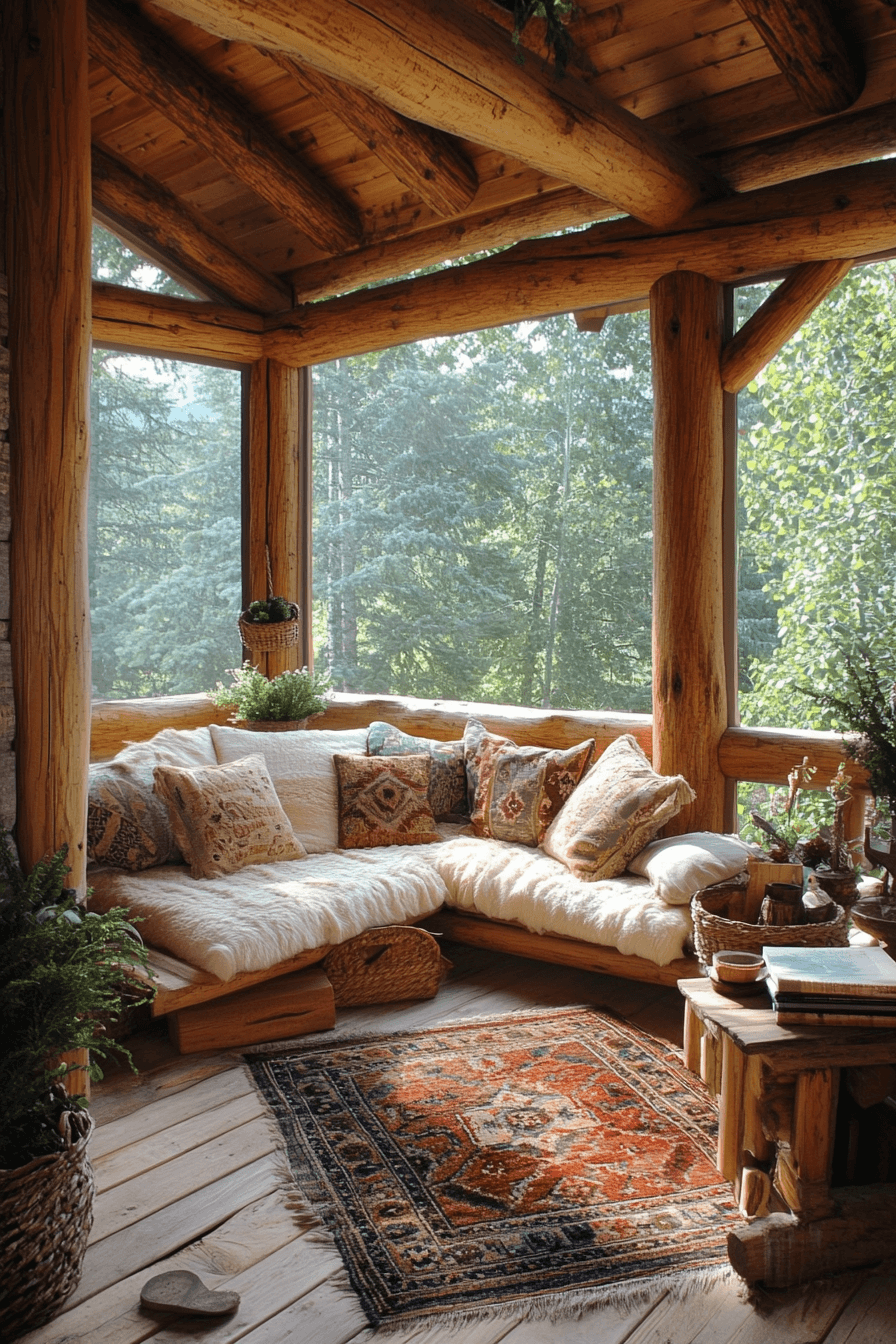 29 Log Home Decor Ideas to Style Your Home with Timeless Log Cabin ...