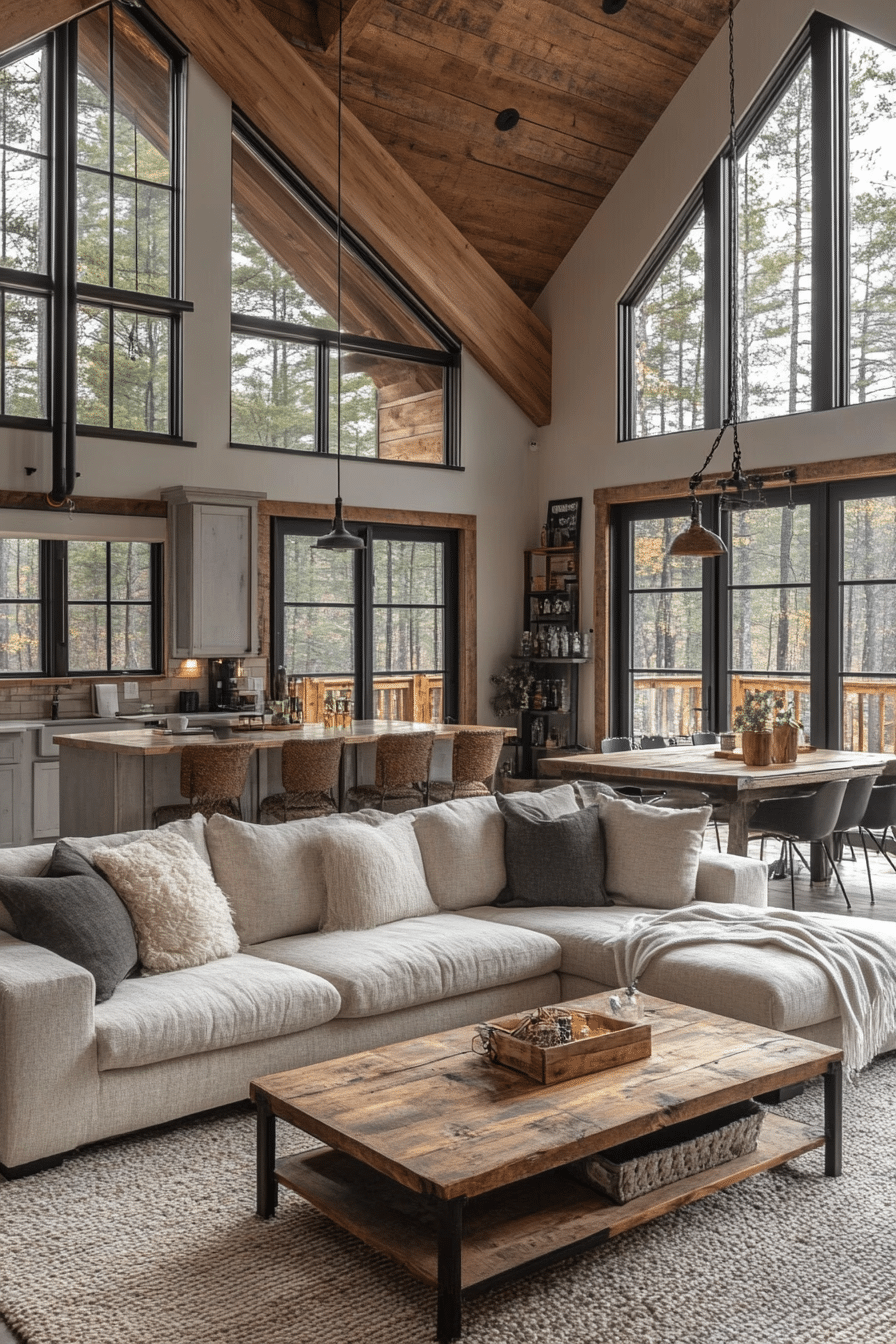 29 Little Cabin Living Room Ideas to Transform Your Space into a