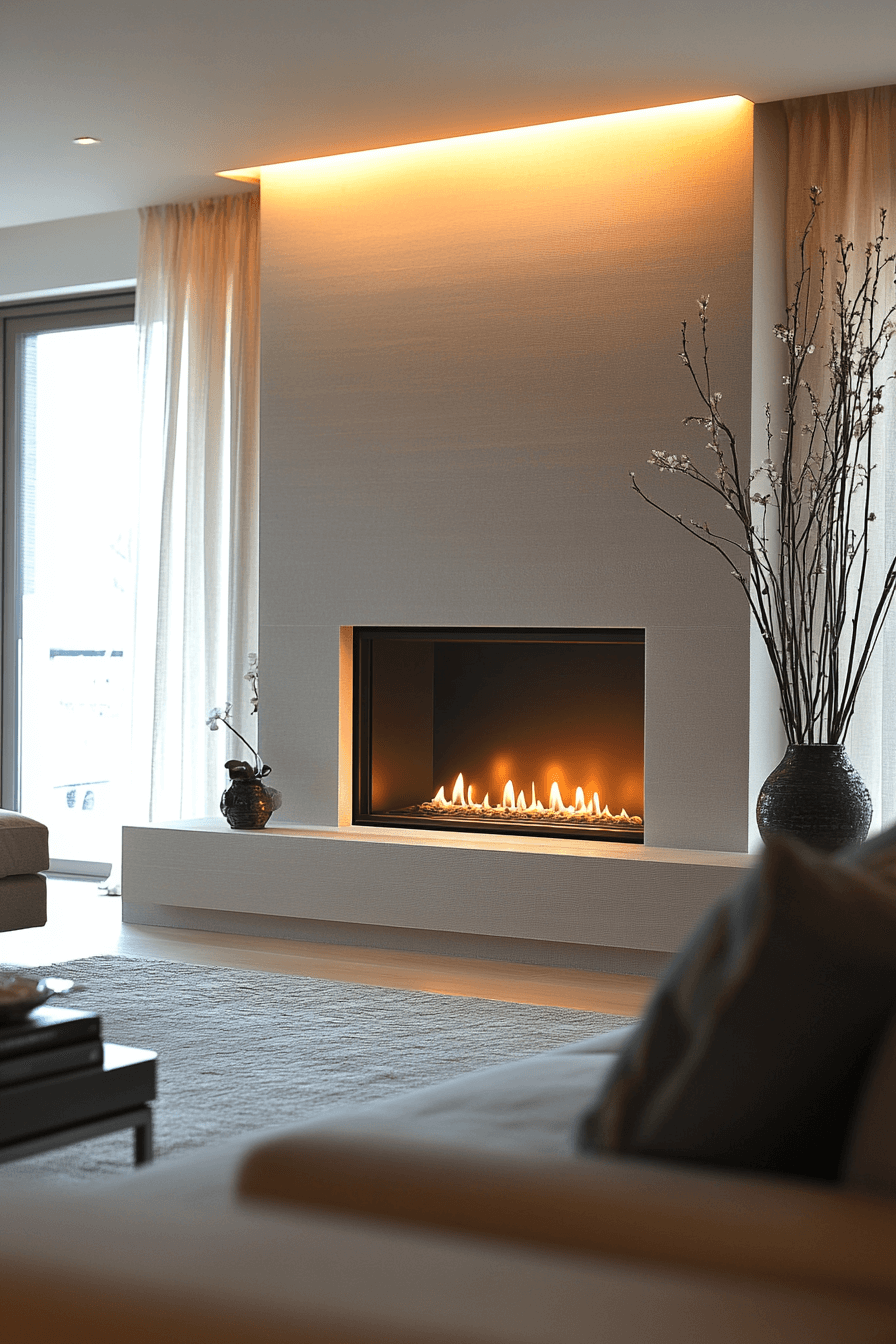 modern fireplace ideas