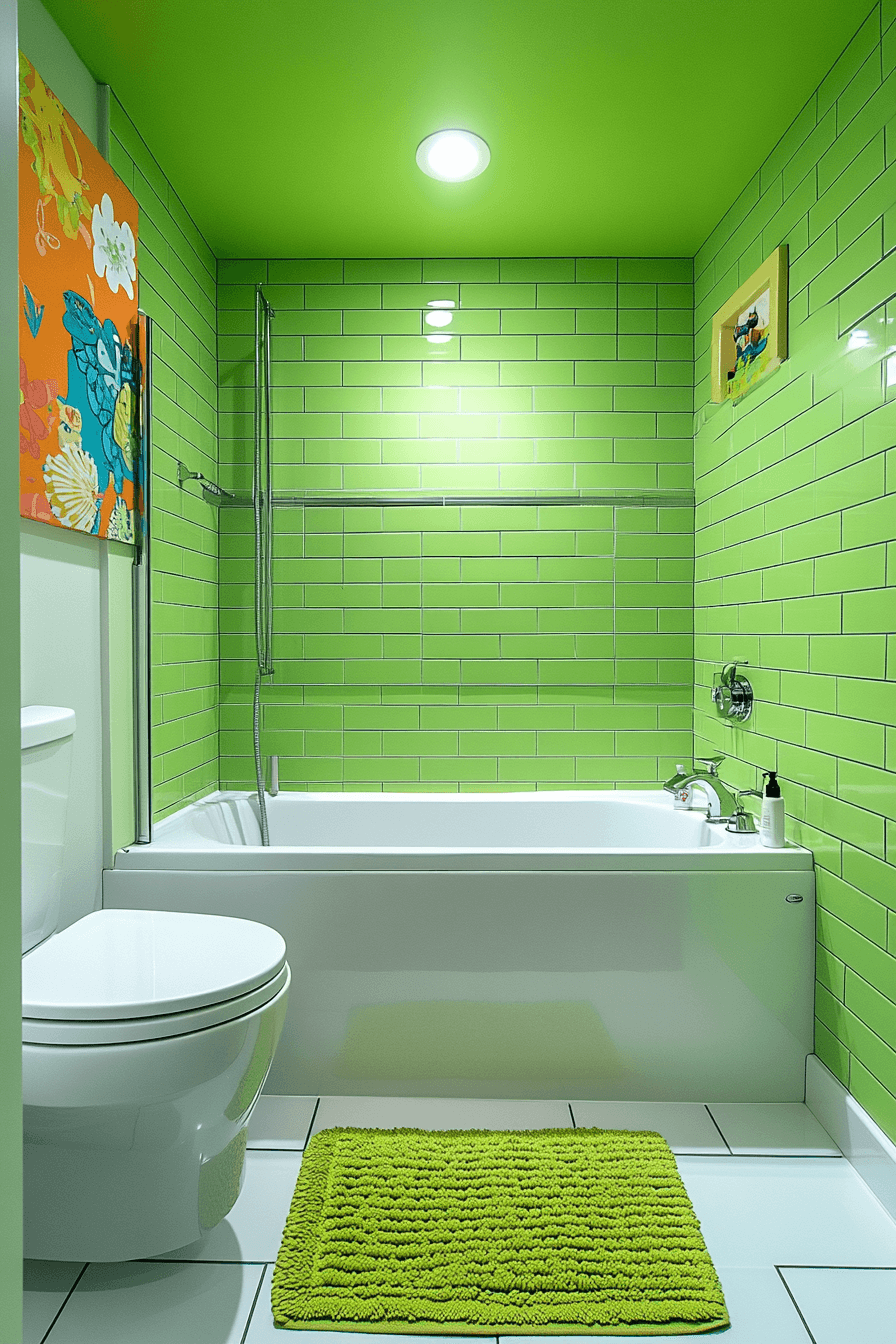 29 Green Bathroom Ideas to Create a Perfect Balance of Style and
