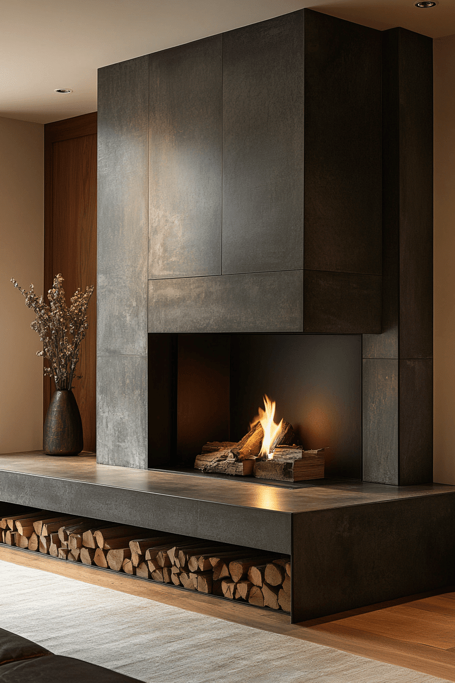 modern fireplace ideas