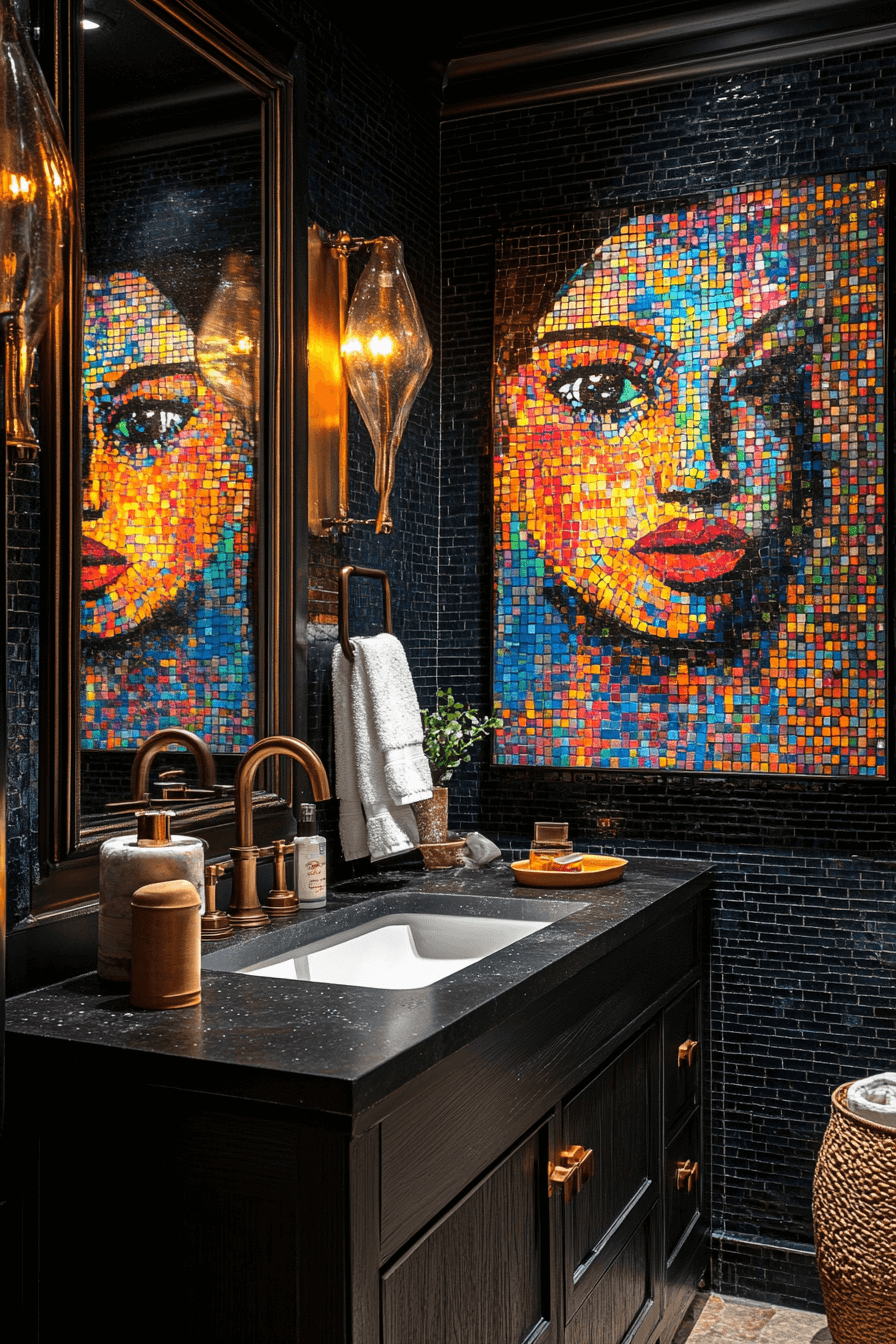 29 Black Bathroom Ideas That Will Transform Your Bathroom into a ...