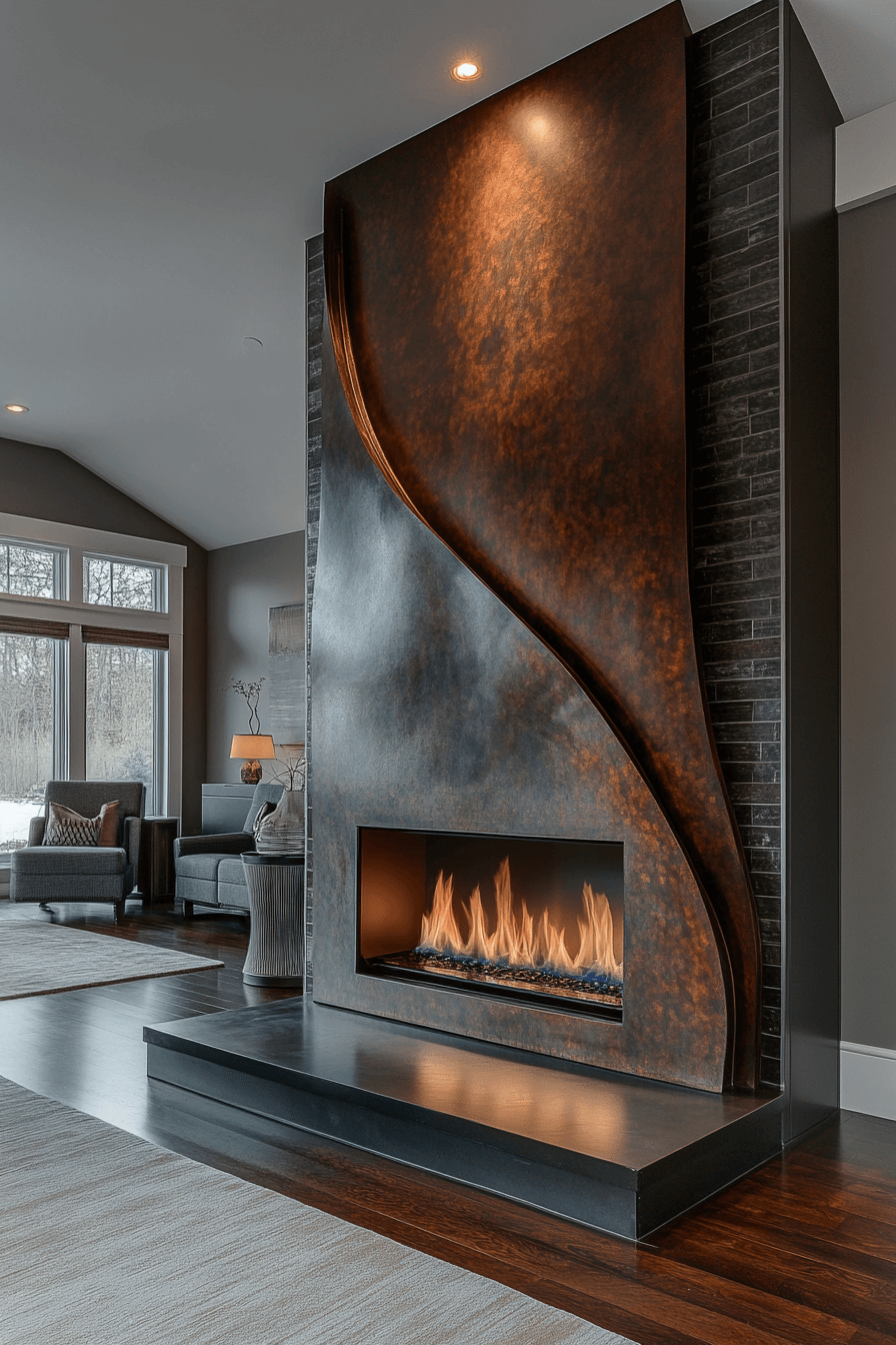 modern fireplace ideas