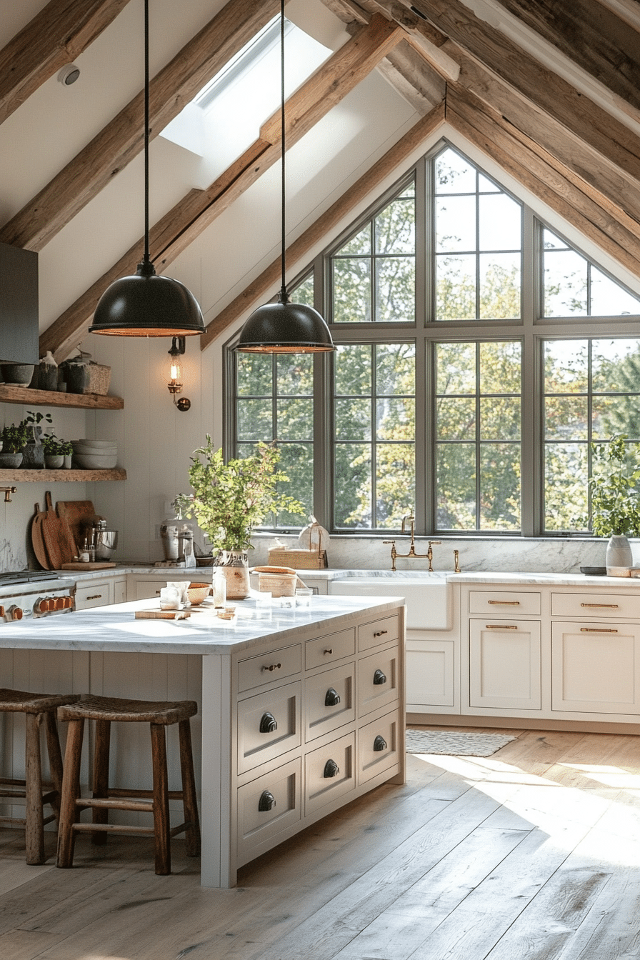 little cabin kitchen