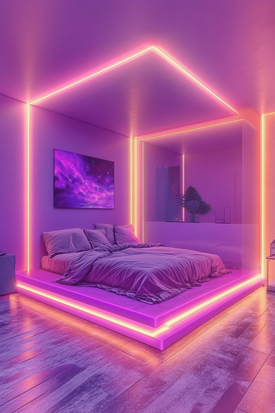 29 Colorful Minimalist Bedroom Ideas for Mixing Bold Hues with Sleek ...
