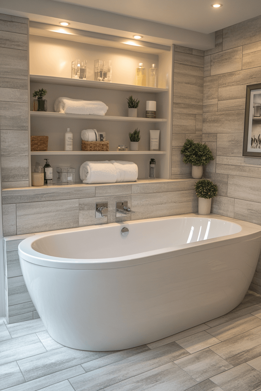 29 Small Bathroom with Tub Ideas to Enhance Your Home’s Bathroom Charm ...