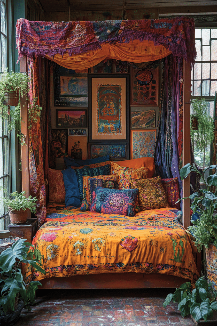29 Boho Bedroom with Canopy Ideas That Bring a Touch of Whimsy to Your ...
