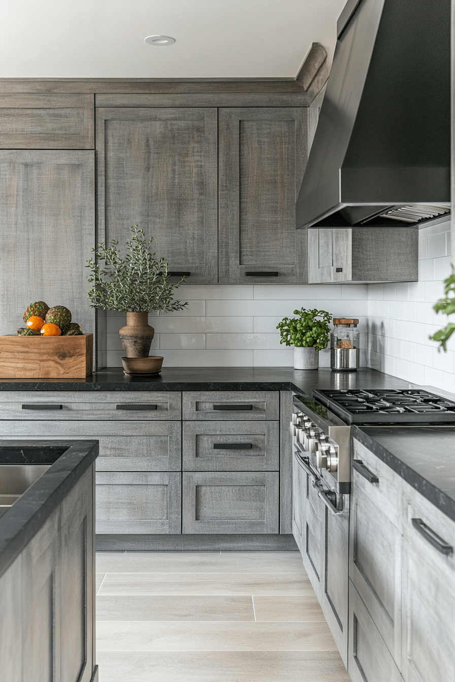 19 Gray Kitchen Cabinets for Designing a Versatile and Classy Kitchen ...
